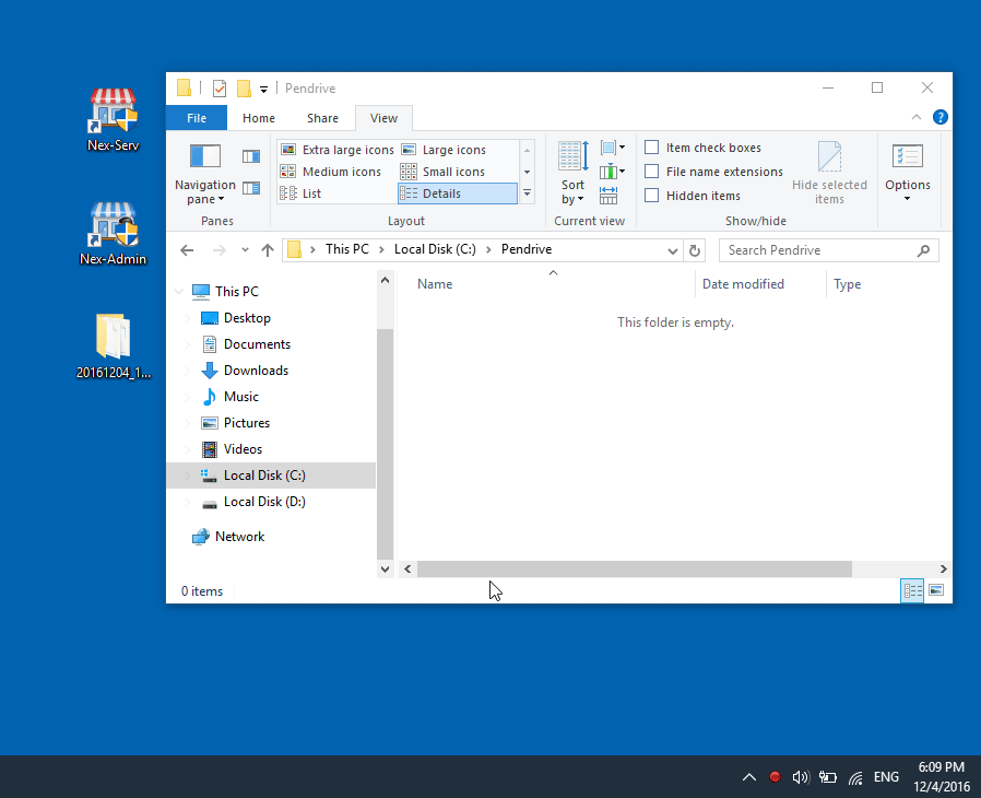 Transfer data to another computer